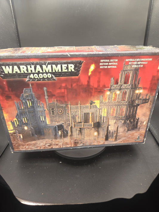 Warhammer 40k Imperial Sector Terrain NiB0