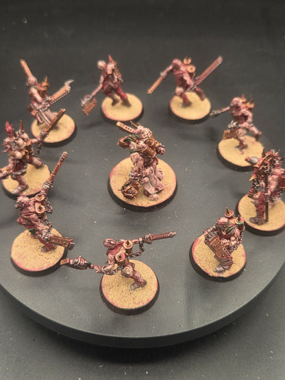 World Eaters Jackals x10 Tabletop Ready Warhammer 40k well painted2