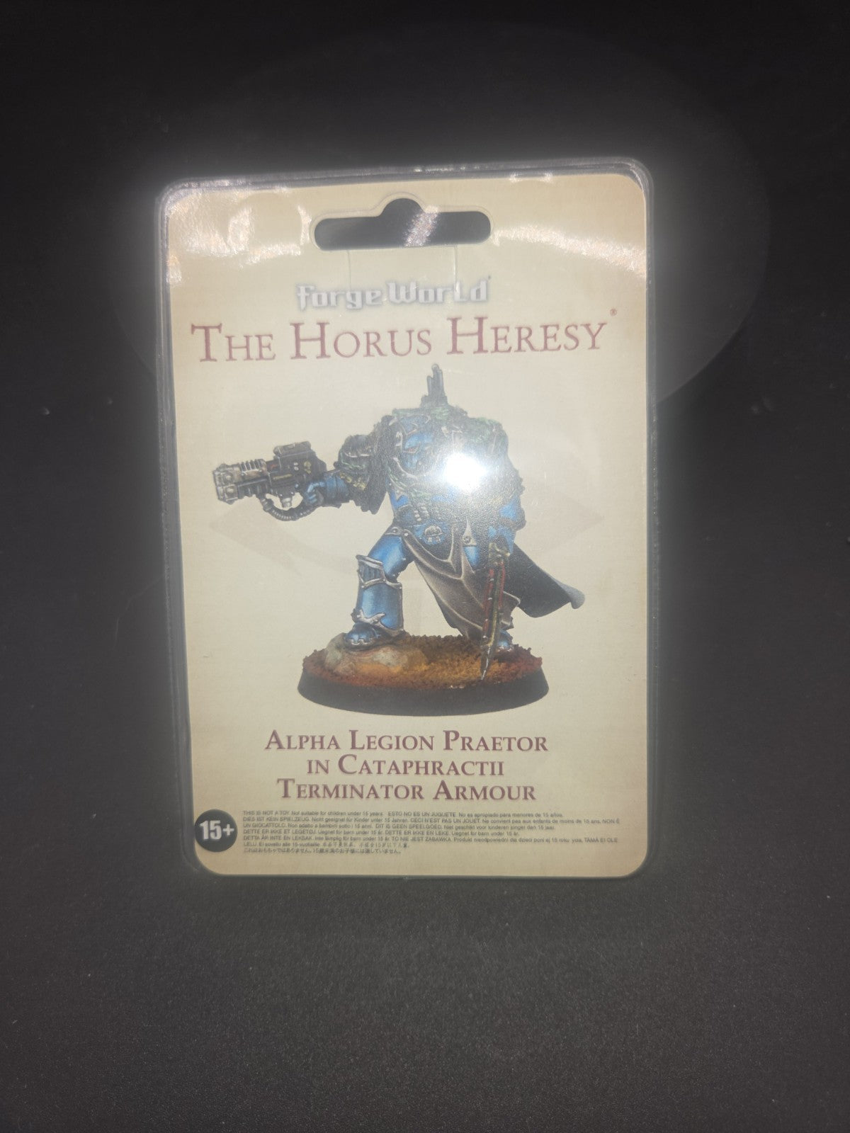Alpha Legion Legion Cataphractii Praetor painted Warhammer 40k Horus Heresy NiB0