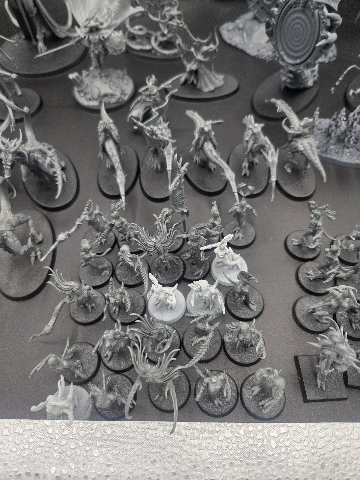 large Hedonites of Slaanesh Army AOS with custom cut foam box6