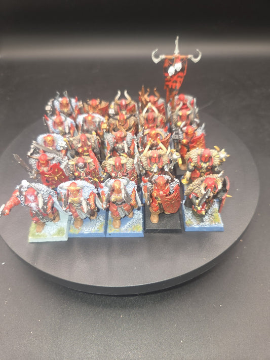 Warhammer Age Of Sigmar Slaves To Darkness Chaos Warriors x25  Well painted 0