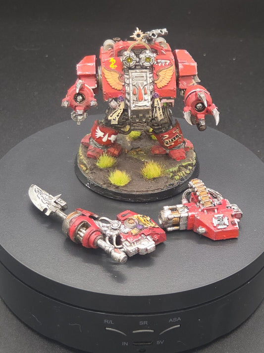 Furioso Dreadnought Warhammer 40K Space Marines Blood Angels Well Painted GW0