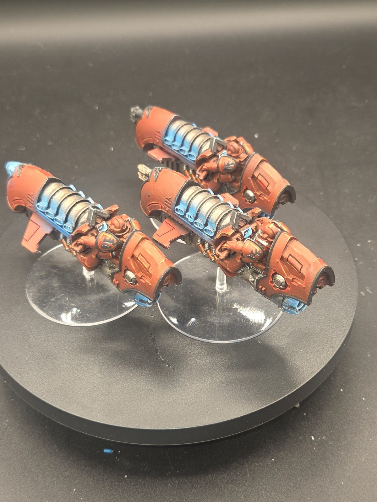 ForgeWorld resin 30k Blood Angels Scimitar Jetbike Squadron Pack Well painted2