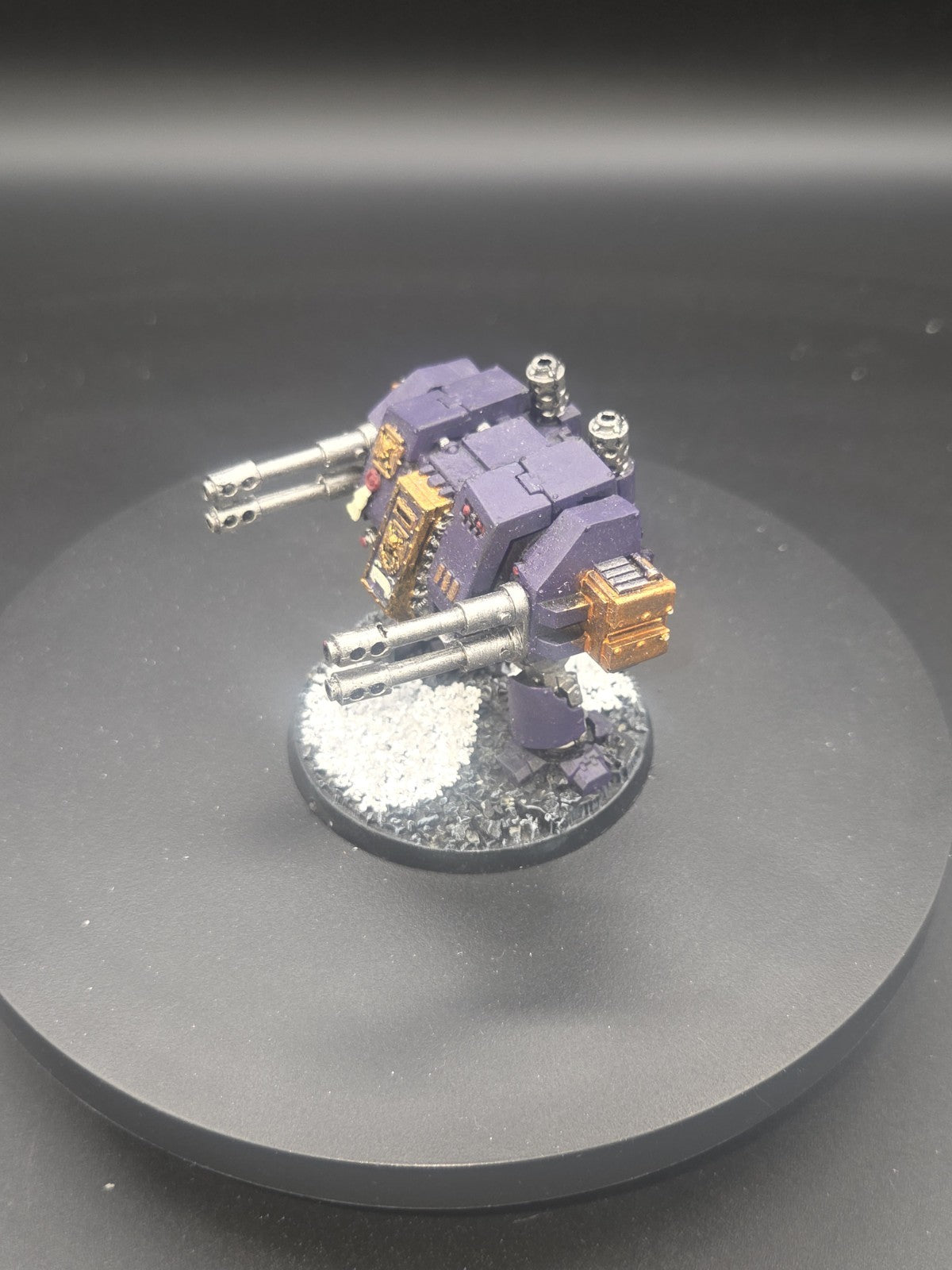 Emperor's Children Venerable Dreadnaught with Mortis pattern Autocannons2