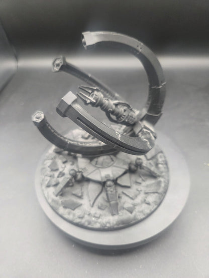 OOP Forgeworld 40K NECRON SENTRY PYLON Built2