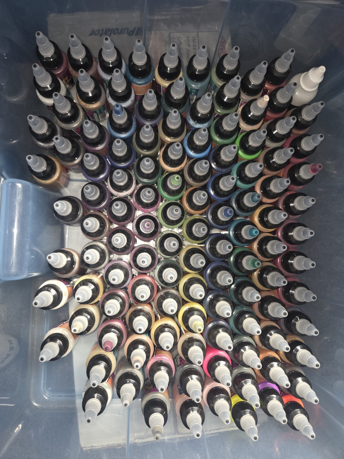 Creature Caster Cuttlefish Colors the " Fullest Monty"  116 paints see desc.0