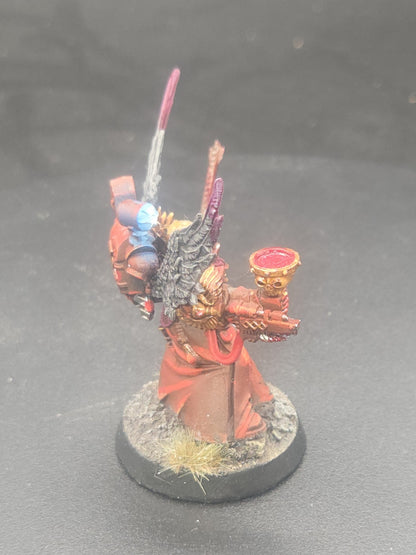 Tabletop Ready Warhammer 40k Blood Angels Sanguinary Priest. Kitbash wings3