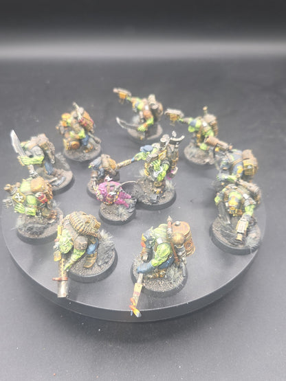 US Duty Paid ORK KOMMANDOS KILL TEAM Well Painted Tabletop Ready 2