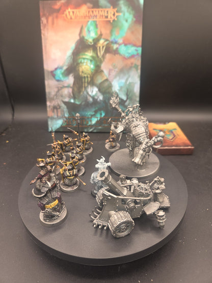 Warhammer AoS Helsmiths of Hashut Army Built partially painted.1