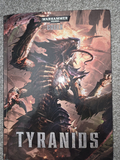 Warhammer 40K Codex Tyranids Hardcover Book 9th Edition0