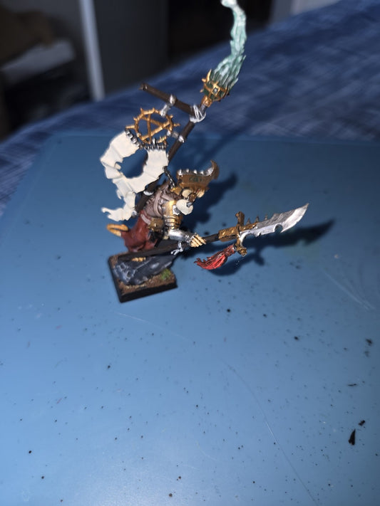 Warhammer Fantasy Aos Skaven Warlord Chieftain OOP Plastic Island of Blood1