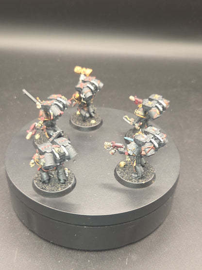 BLOOD ANGELS 5 Death Company With Jump Pack  Well PAINTED Warhammer 40K1