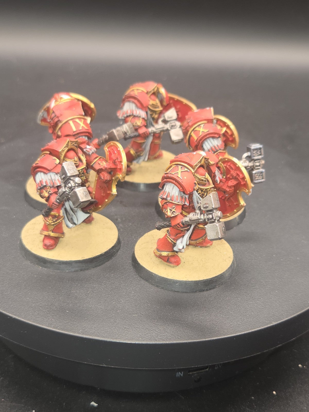 BLOOD ANGELS CRIMSON PALADINS Forge World Terminators Very well Painted 3