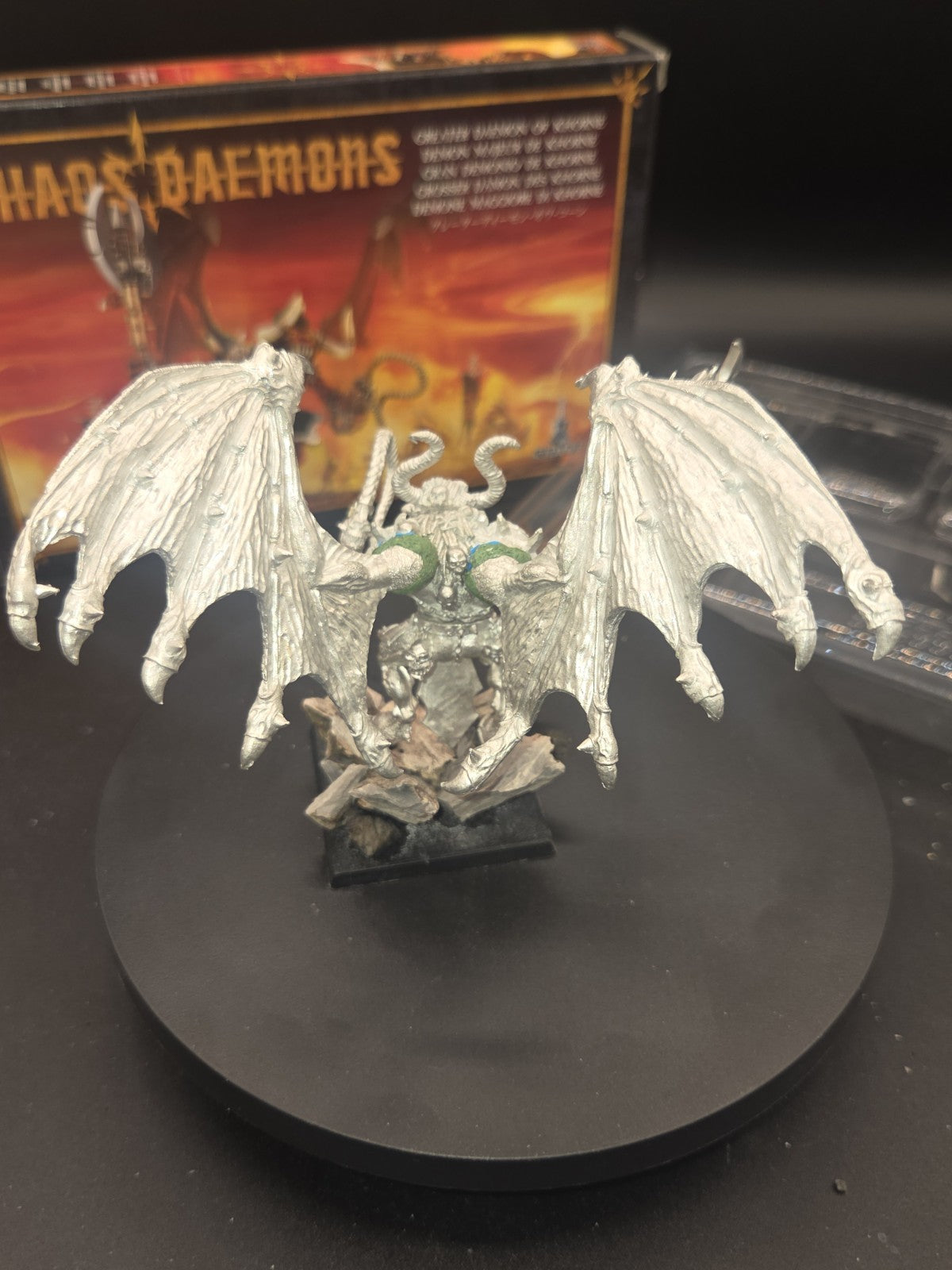 Greater Daemon of Khorne Warhammer Bloodthirster 40K Chaos Demon see description3