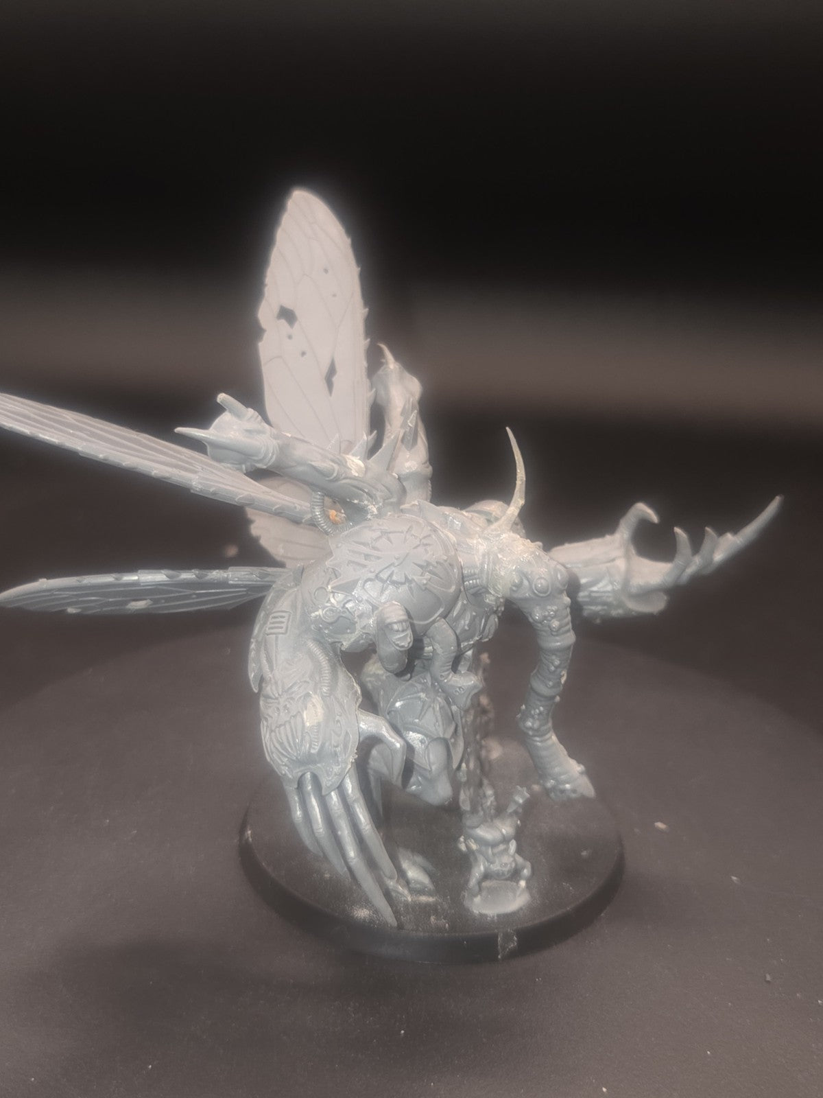 warhammer 40k Nurgle Demon Prince Cistom kitbash.   3