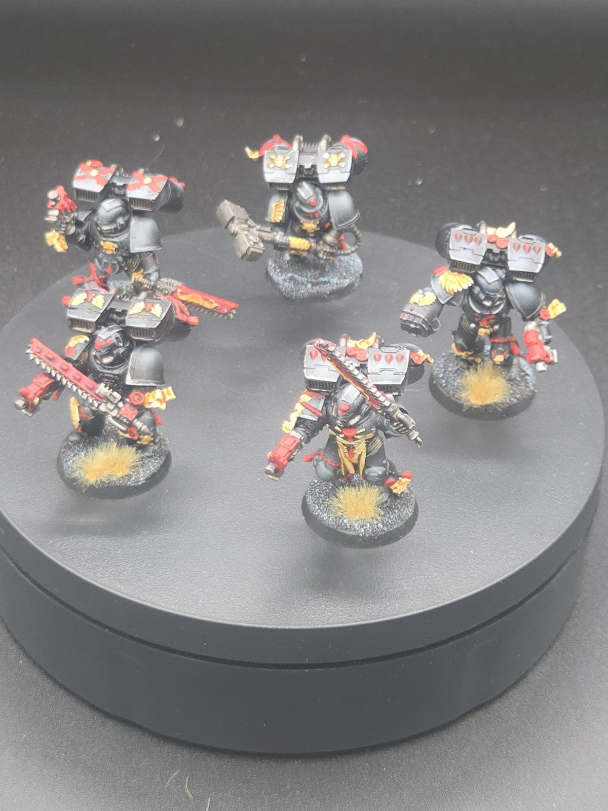 BLOOD ANGELS 5 Death Company With Jump Pack #16 Well PAINTED Warhammer 40K0