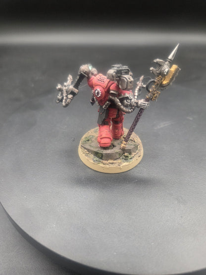Primaris techmarine Blood Angels  Warhammer 40k Tabletop Ready painted2