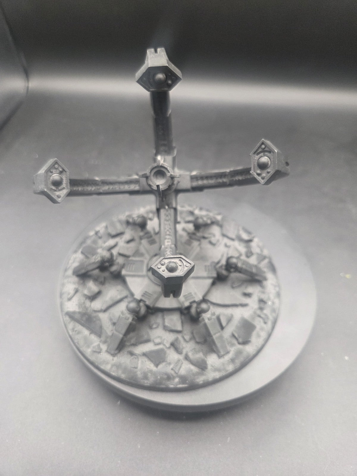 OOP Forgeworld 40K NECRON SENTRY PYLON Built1