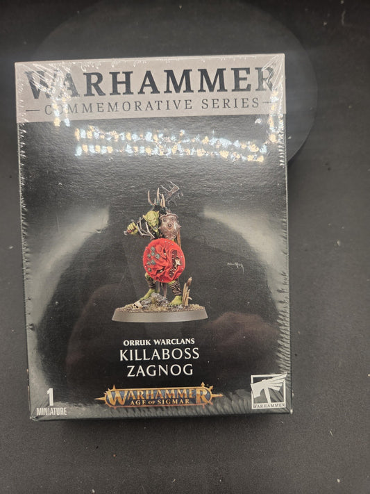 Killaboss Zagnog Commemorative Series  Age of Sigmar Kruleboyz NiB Sealed0