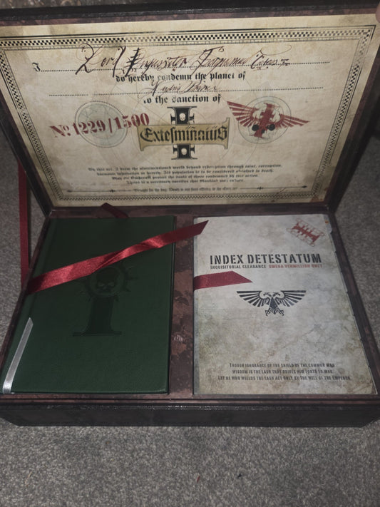 Warhammer 40k Apocalypse Collectors Edition Codex #1228 Complete NiB1