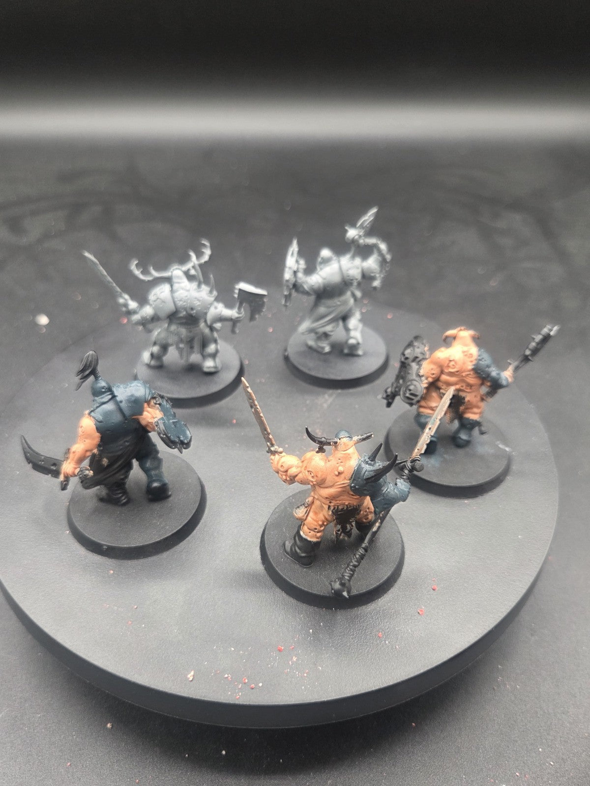 Warhammer Age of Sigmar: Maggotkin of Nurgle Putrid Blightkings Some paint2