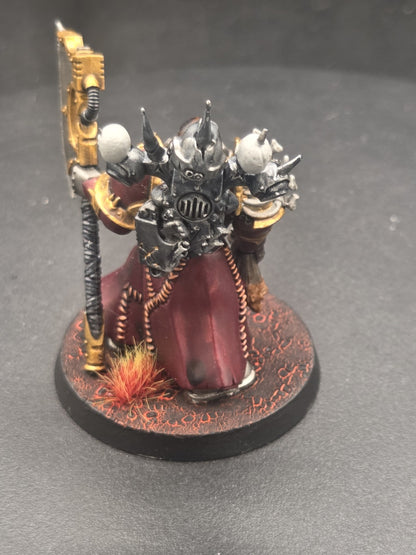 Chaos Space Marines Master of Executions - Warhammer 40k Painted & Based2
