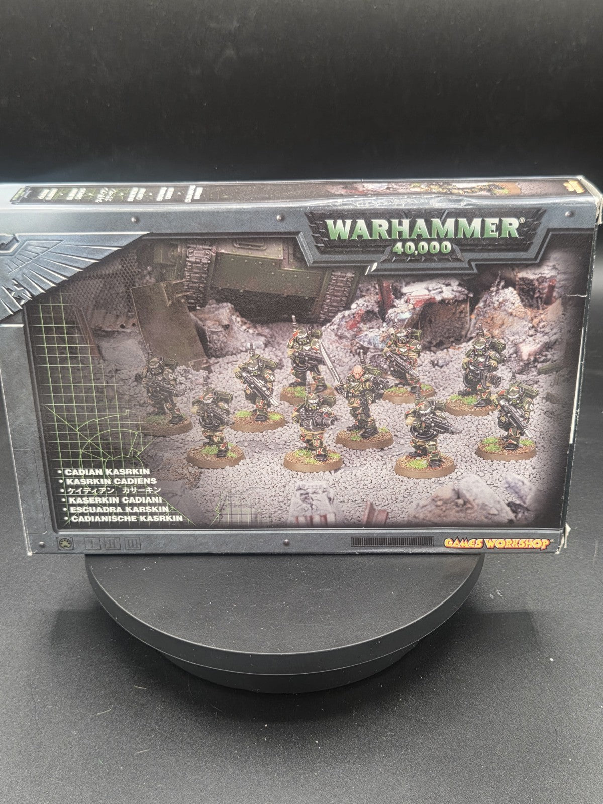 Warhammer 40K Cadian Kasrkin NiB VINTAGE Metal - Rare OOP - Stormtroopers0