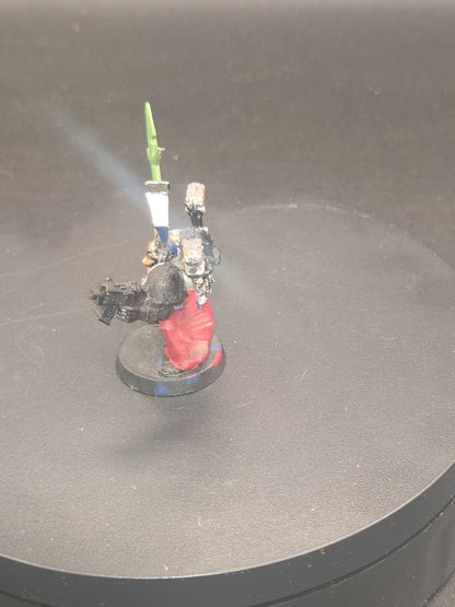Chaos Sorcerer with sword Metsl OOP Tabletop ready.1