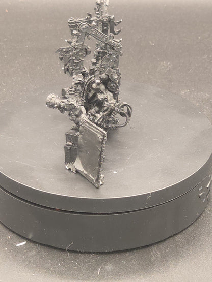 Ork Mek Boss Buzzgob Forge World Warhammer 40k Oop Primed Complete1