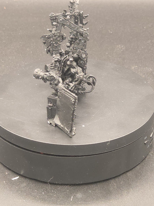 Ork Mek Boss Buzzgob Forge World Warhammer 40k Oop Primed Complete1