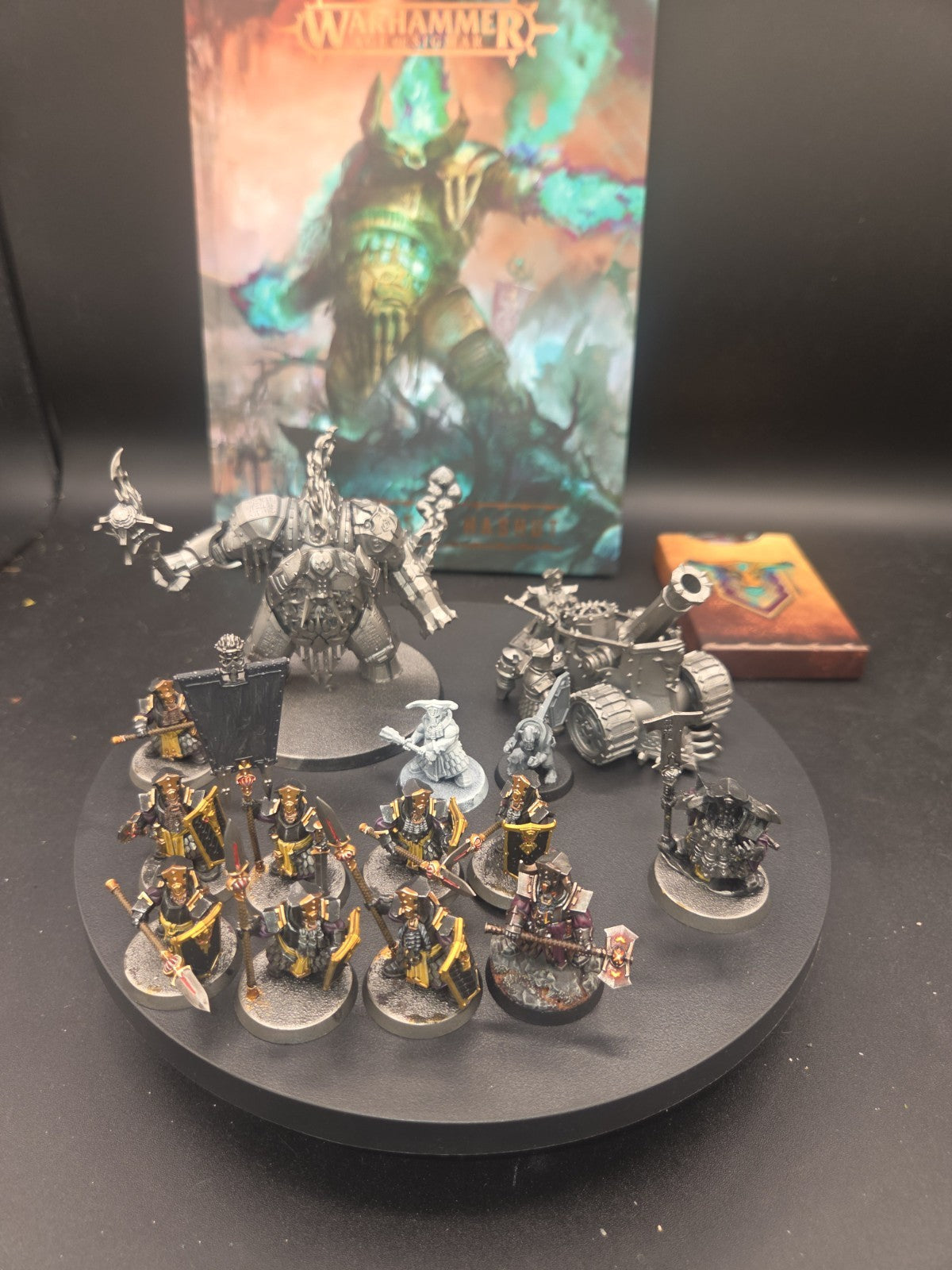 Warhammer AoS Helsmiths of Hashut Army Built partially painted.0