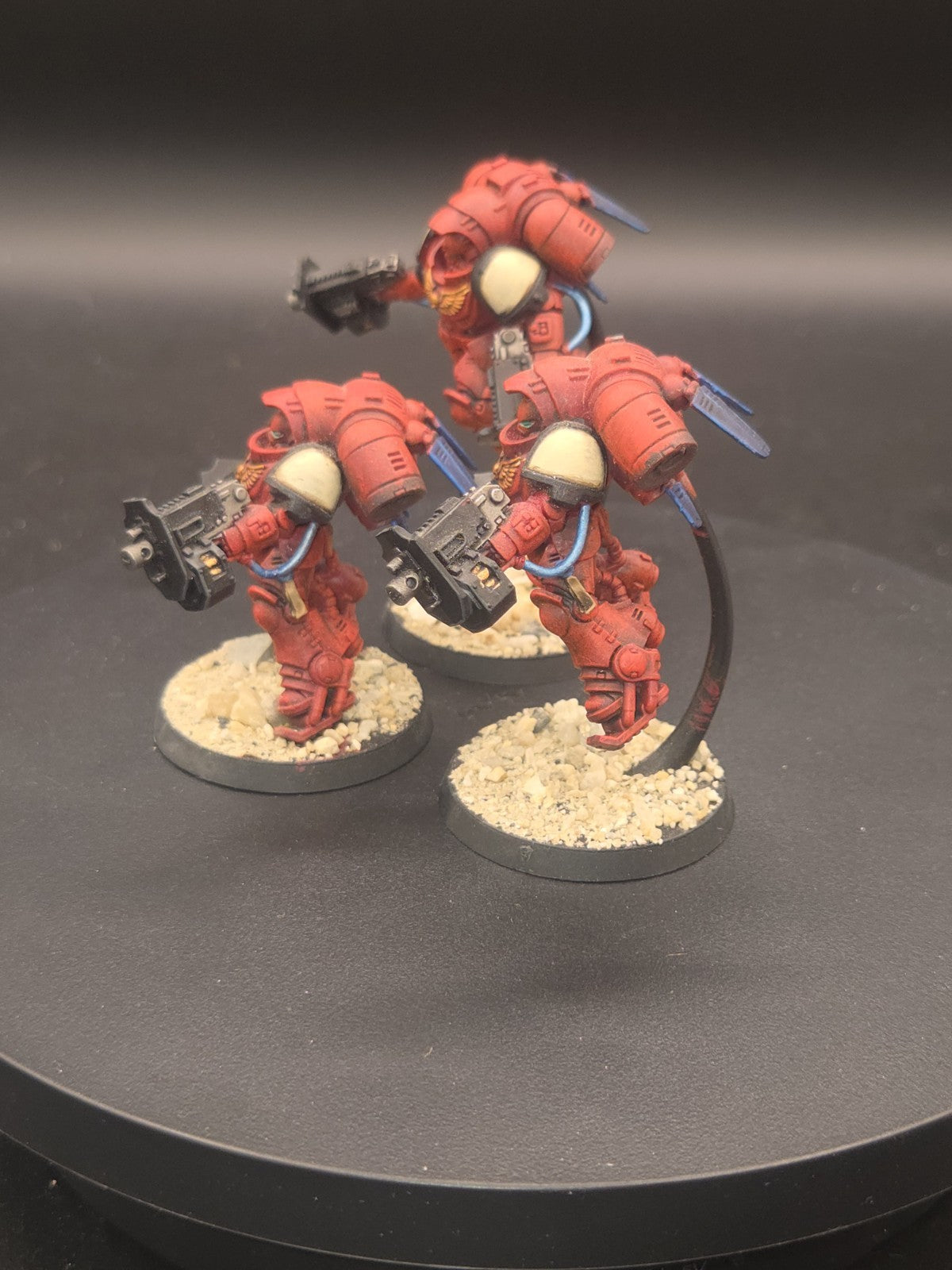 warhammer 40k space marines blood angels Inceptors x3 Tabletop ready painted1