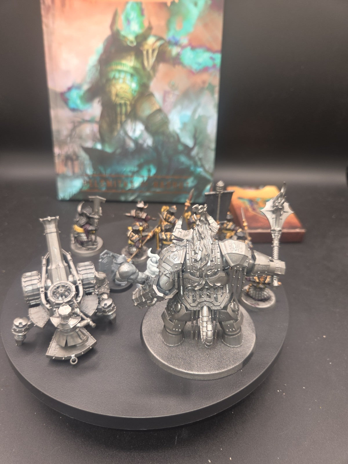 Warhammer AoS Helsmiths of Hashut Army Built partially painted.2