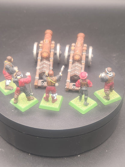 Warhammer Fantasy Empire Great Cannon x2 tabletop ready see description 2