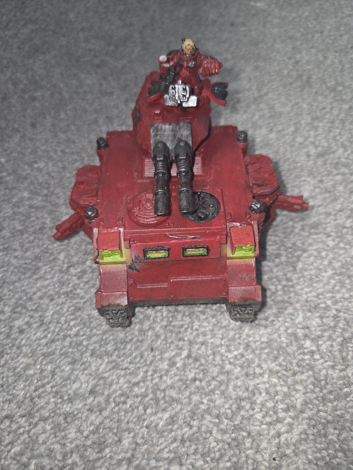 Blood Angels Predator - Blood Angels - Space Marines - Warhammer 40k Painted 2