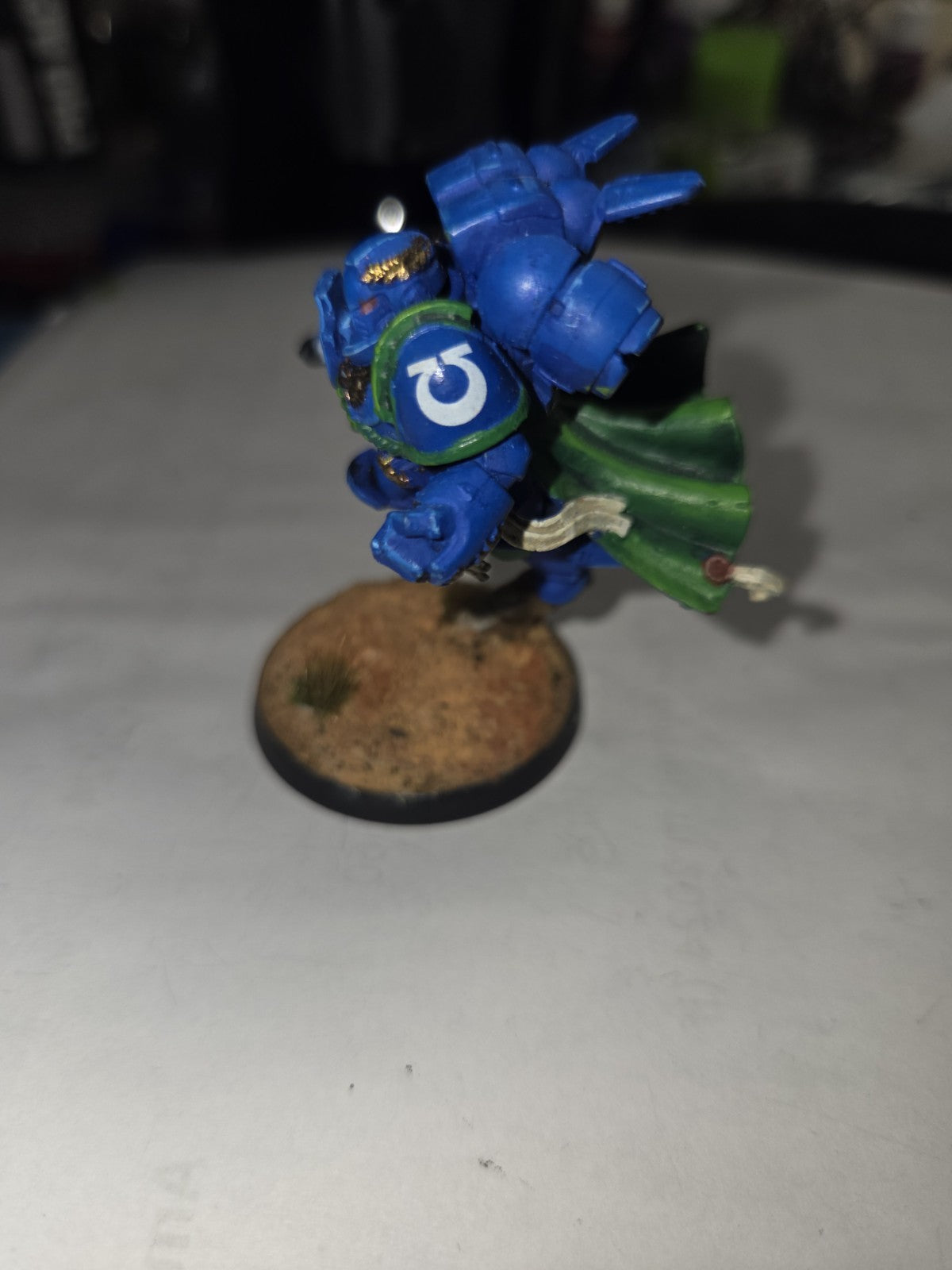 (5029) Jump Pack Primaris Captain Well painted & based3