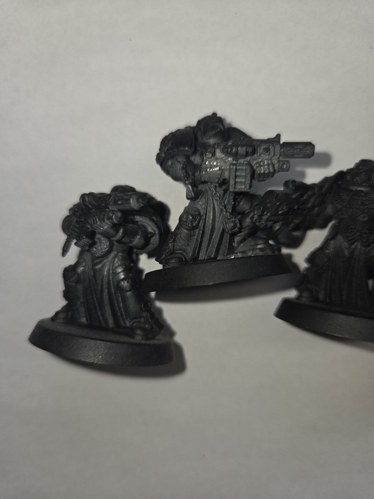 Sternguard Veteran Squad Firstborn 40k built primed black1