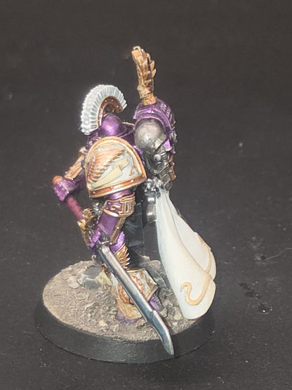 Warhammer 40K Well Painted Space Marines Saul Tarvitz Captain Horus Heresy1