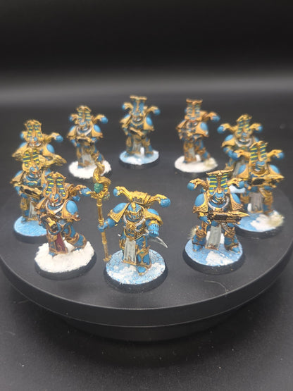 Thousand Sons  10x Rubric Marines - Well Painted & based 1