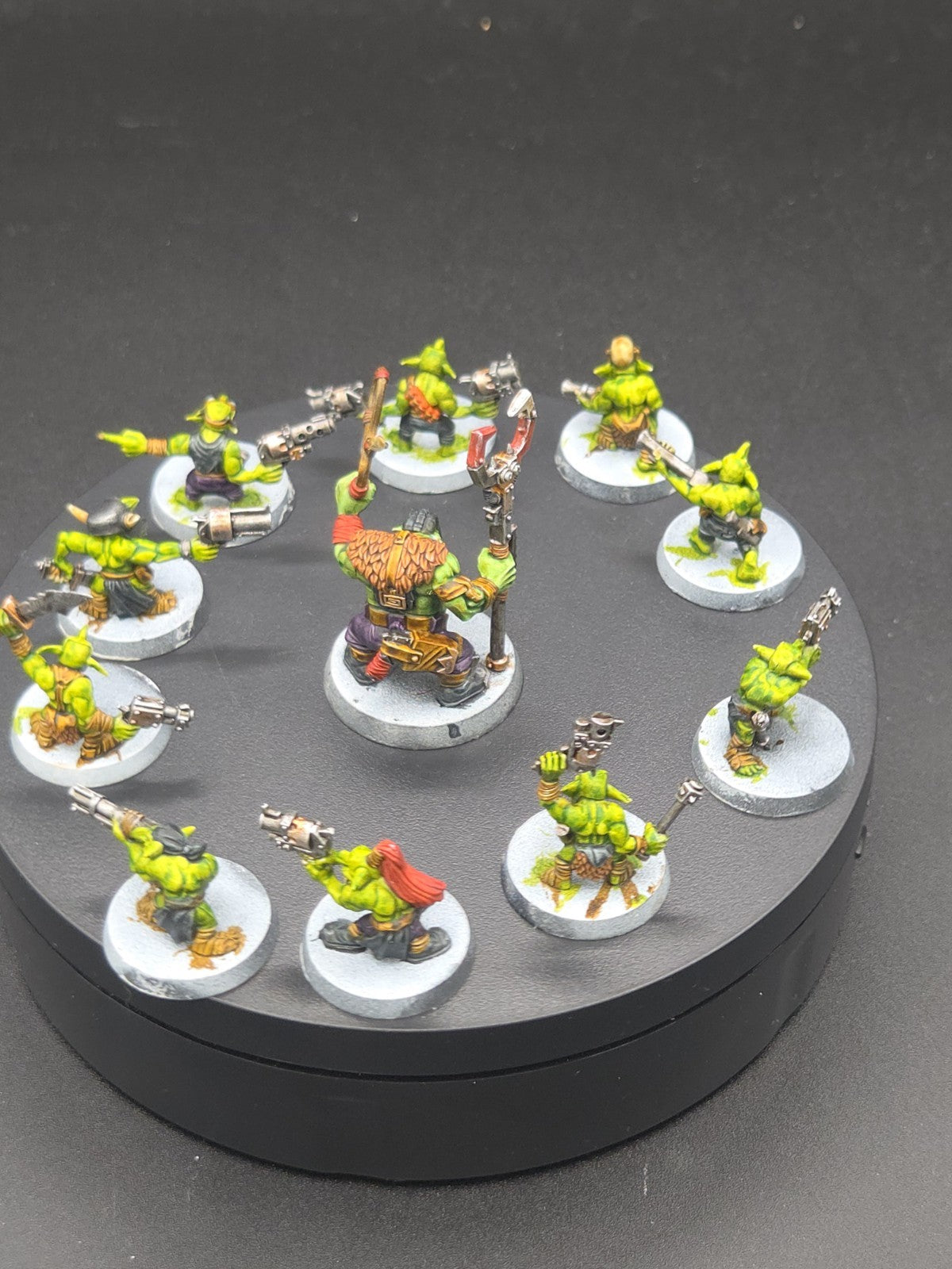 ORKS  Gretchin With Runtherd nicely painted Warhammer 40K 2