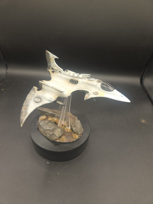 Games Workshop Warhammer 40k Aeldari Hemlock Wraithfighter Pro painted based0