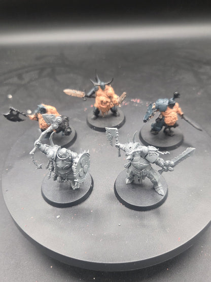 Warhammer Age of Sigmar: Maggotkin of Nurgle Putrid Blightkings Some paint0