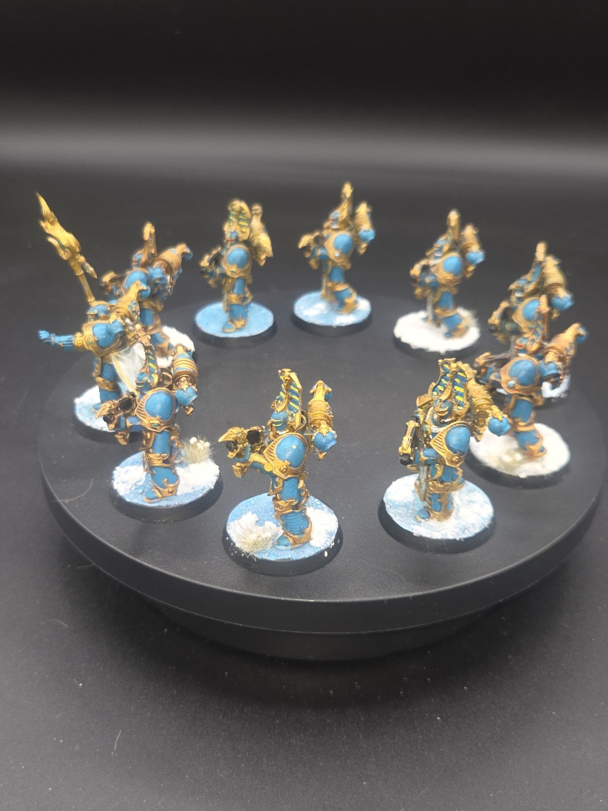 Thousand Sons  10x Rubric Marines - Well Painted & based 2