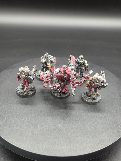 Games Workshop WH40K Techmarine With Servitors Finecast Well Painted1