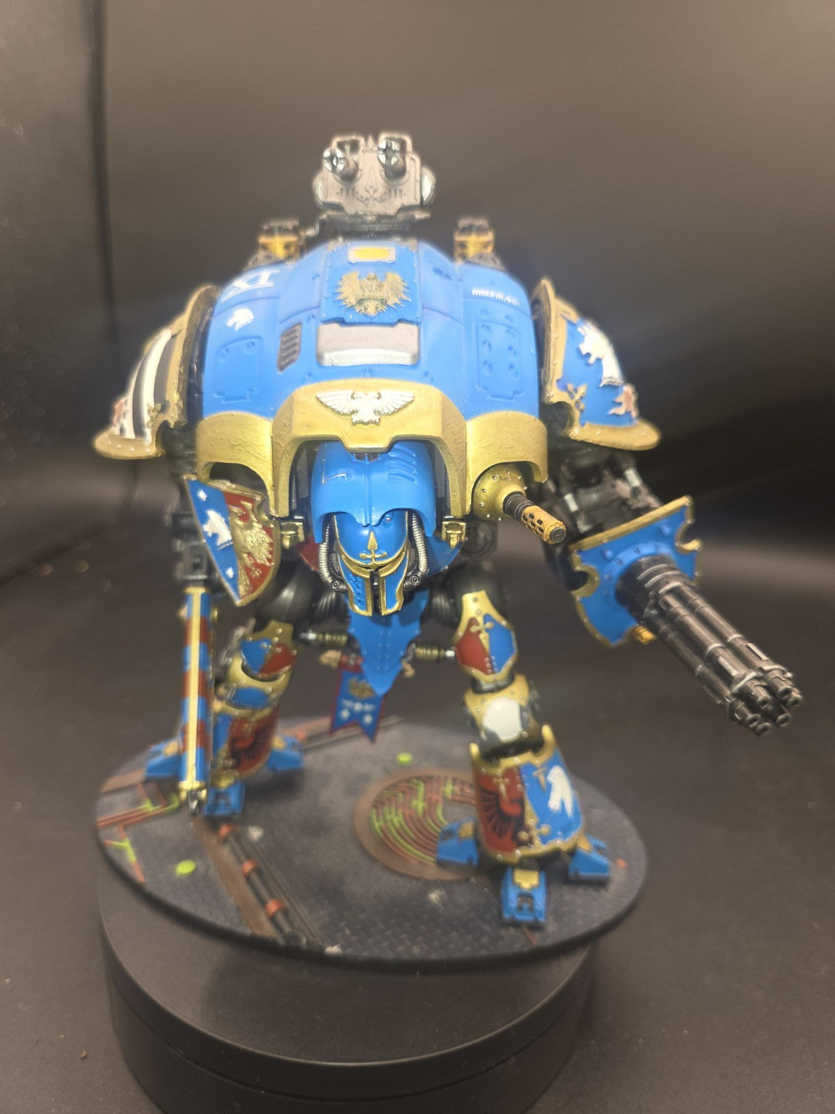40k Knight Crusader House Terryn Forgeworld upgrade kit well painted0
