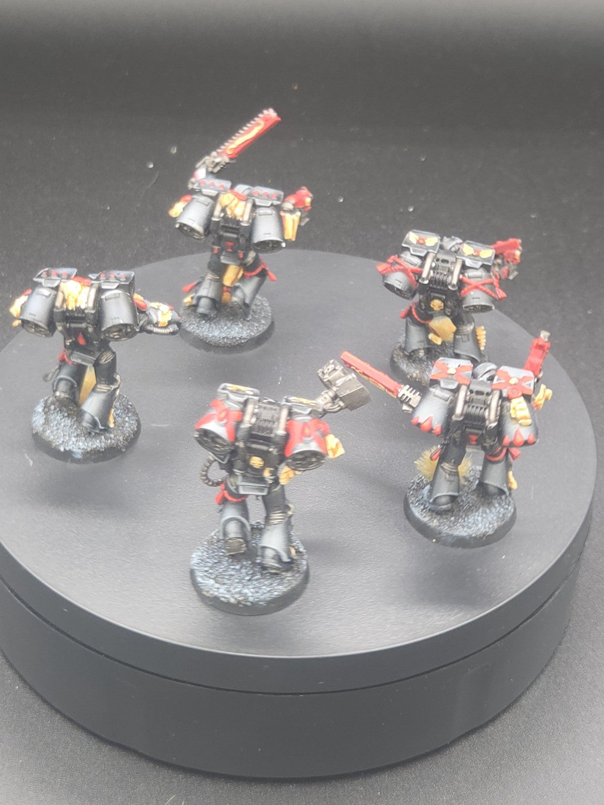 BLOOD ANGELS 5 Death Company With Jump Pack #16 Well PAINTED Warhammer 40K2