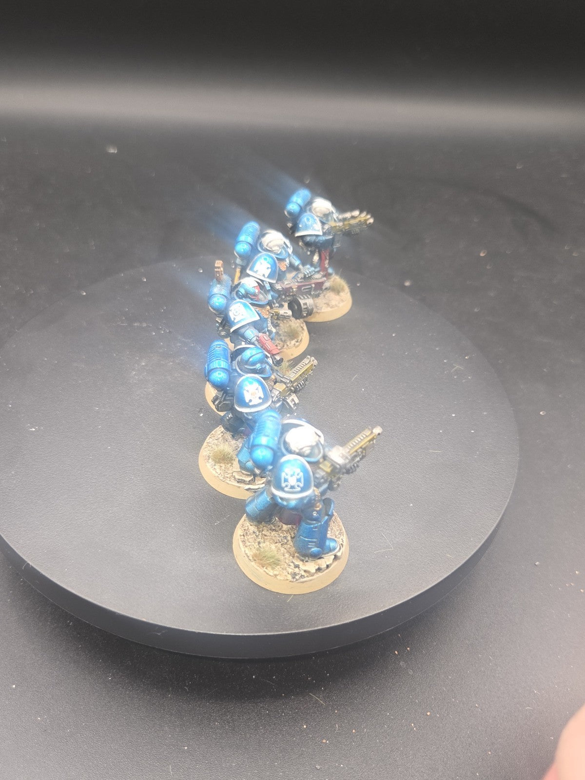 Space Marines  Ultramarines Sternguard Veterans Leviathan Well Painted #53663