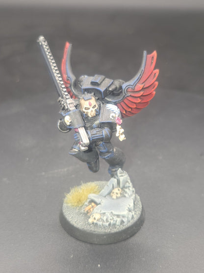Warhammer 40k Blood Angels Chaplain With Jump Pack Tabletop Ready 0
