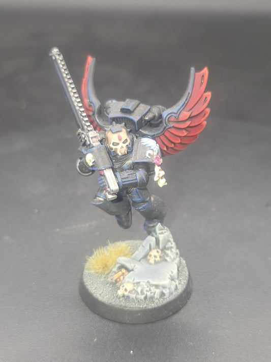 Warhammer 40k Blood Angels Chaplain With Jump Pack Tabletop Ready 0
