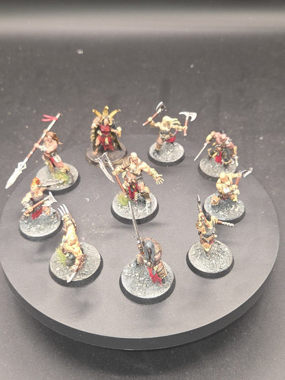 10x Darkoath Savagers Well painted - Slaves to Darkness - Age of Sigmar1